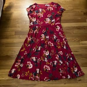 Loft Floral Dress